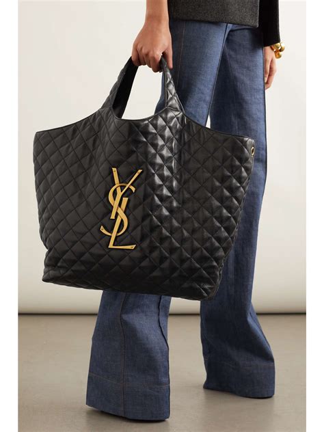 ysl summer tote bag|ysl large quilted tote bag.